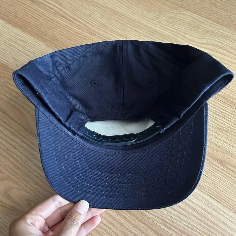 Vintage 1998 Harris County Navy Dome Team SnapBack OS